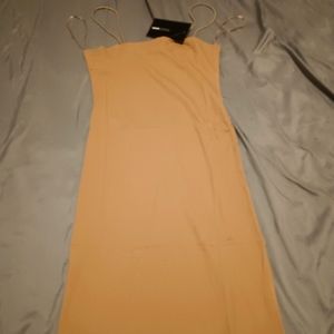 Tan Dress
